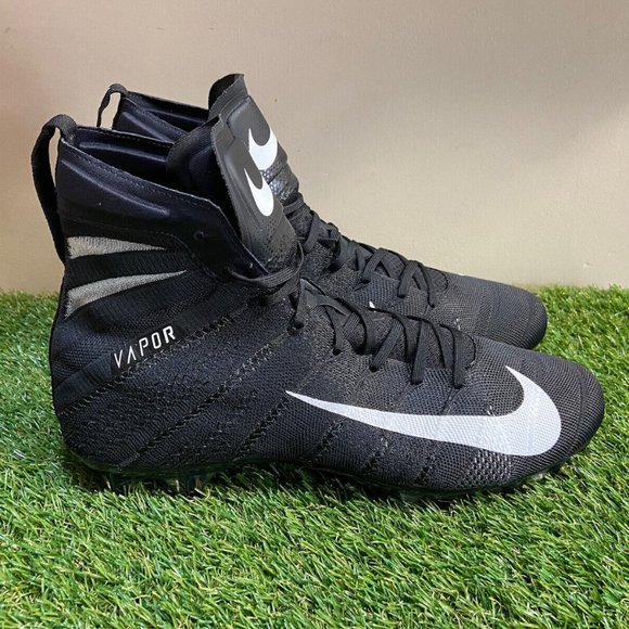 Nike Vapor Untouchable 3 Elite AO3006-010 Black Football Cleats Mens 16 NEW main image 4